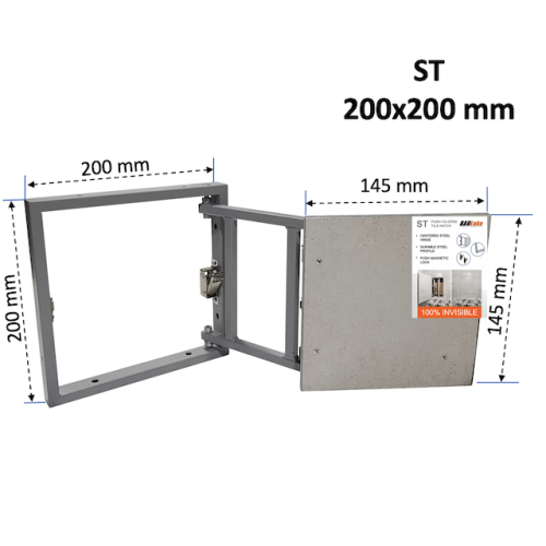 Ревизионный люк под плитку BAULuke ST20x20